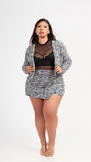 Short Falda de Tweed