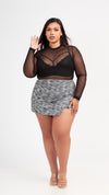 Short Falda de Tweed
