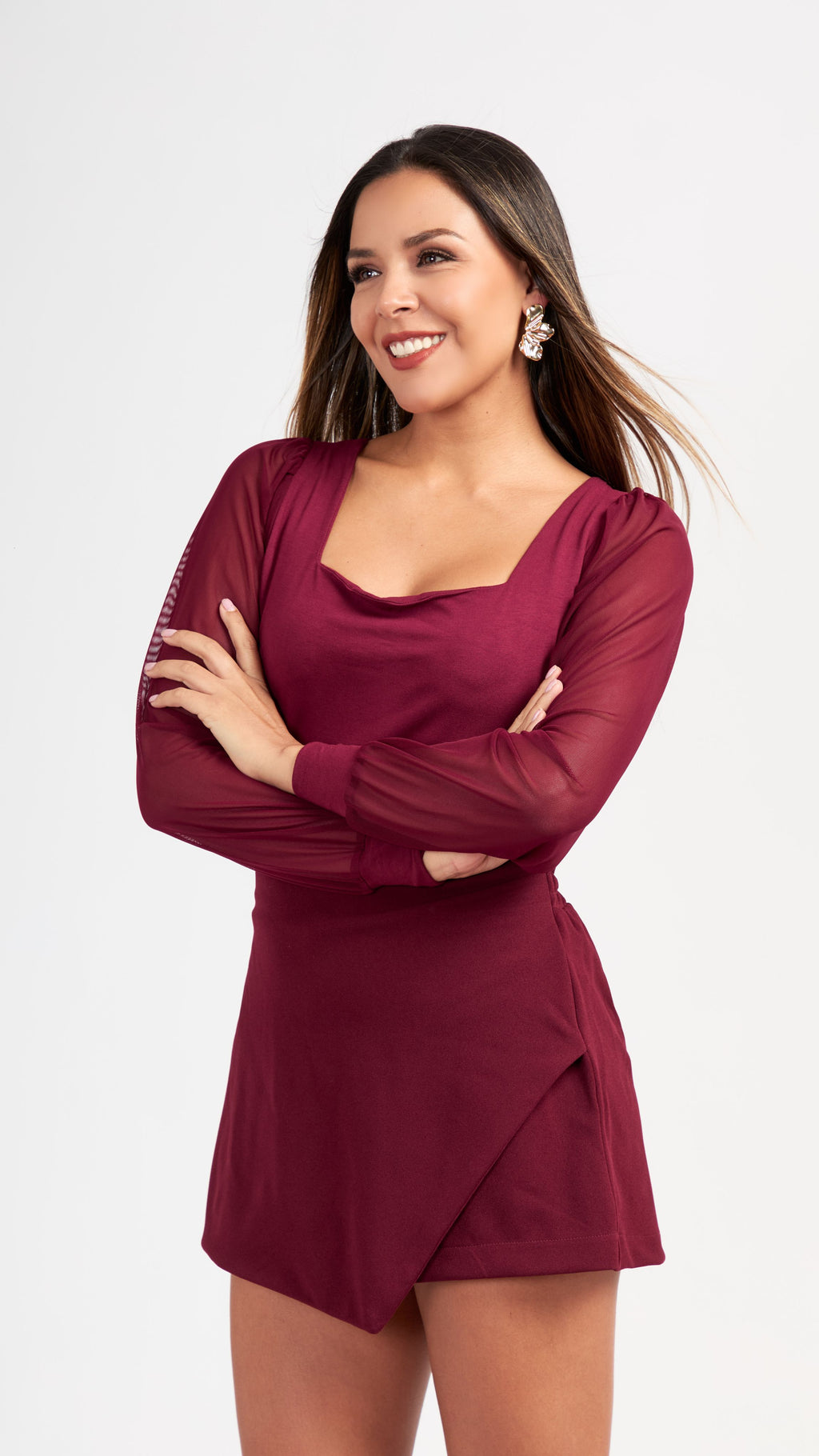 Top Melanie color Vino