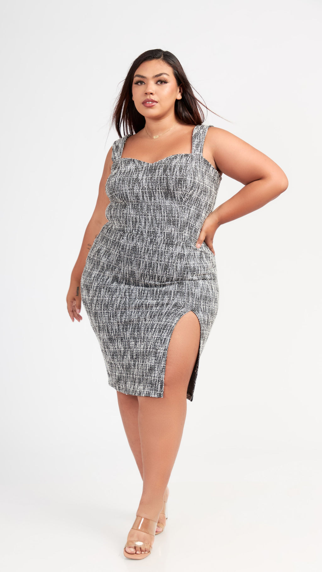 Vestido de Tweed Leticia