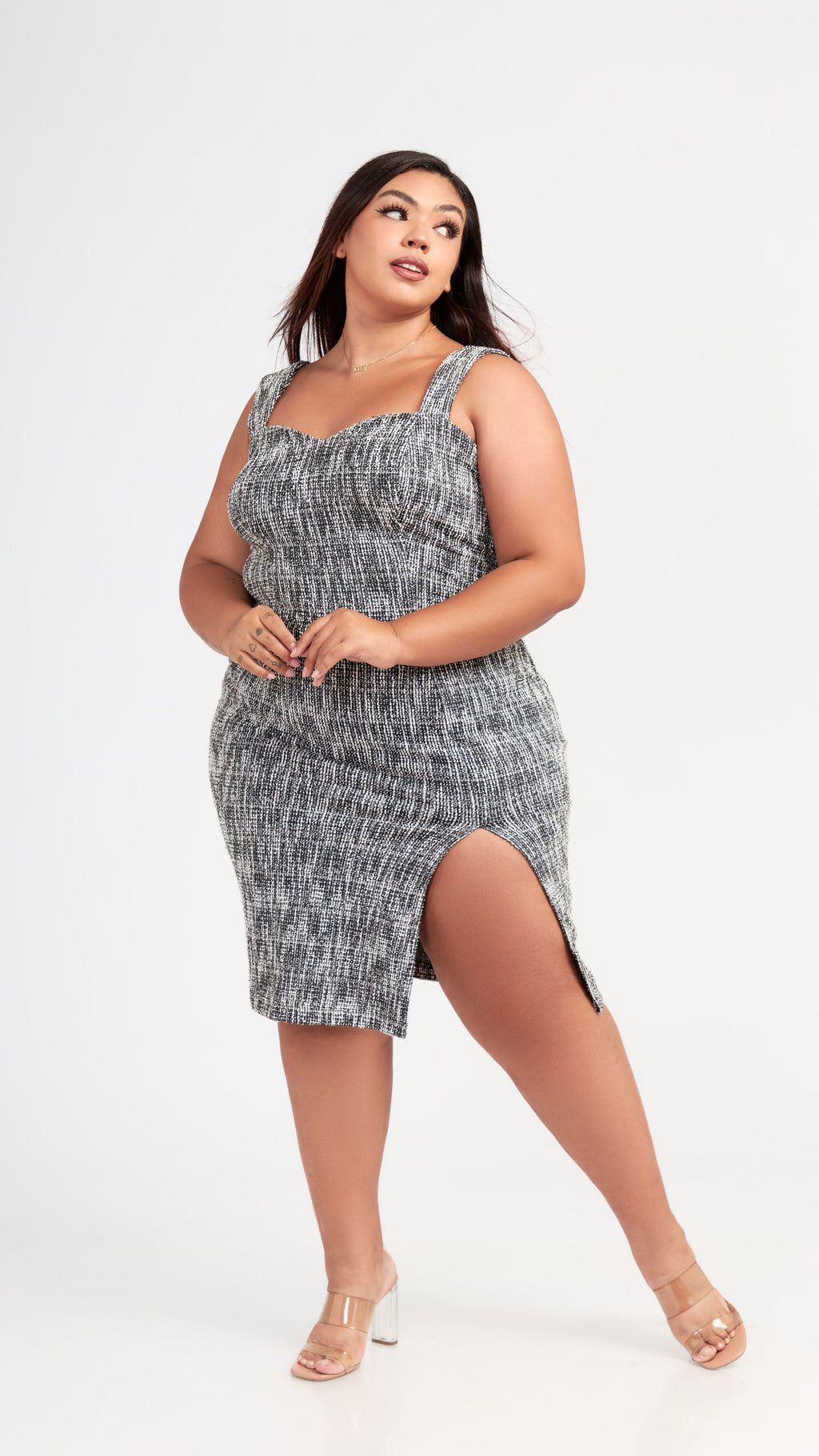 Vestido de Tweed Leticia