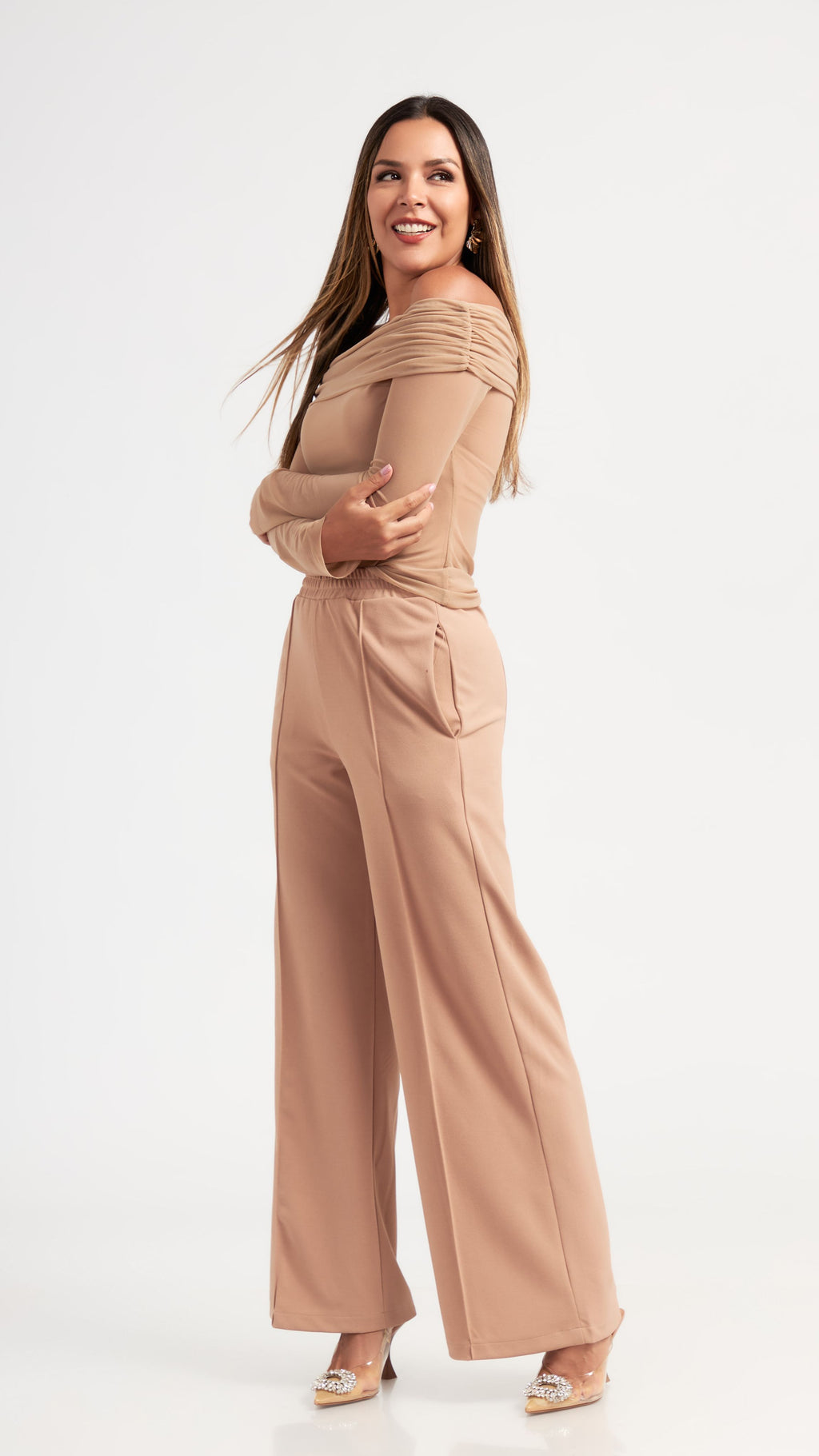 Pantalon Amelia color Arena