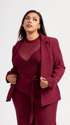 Pantalon Karmin color Vino