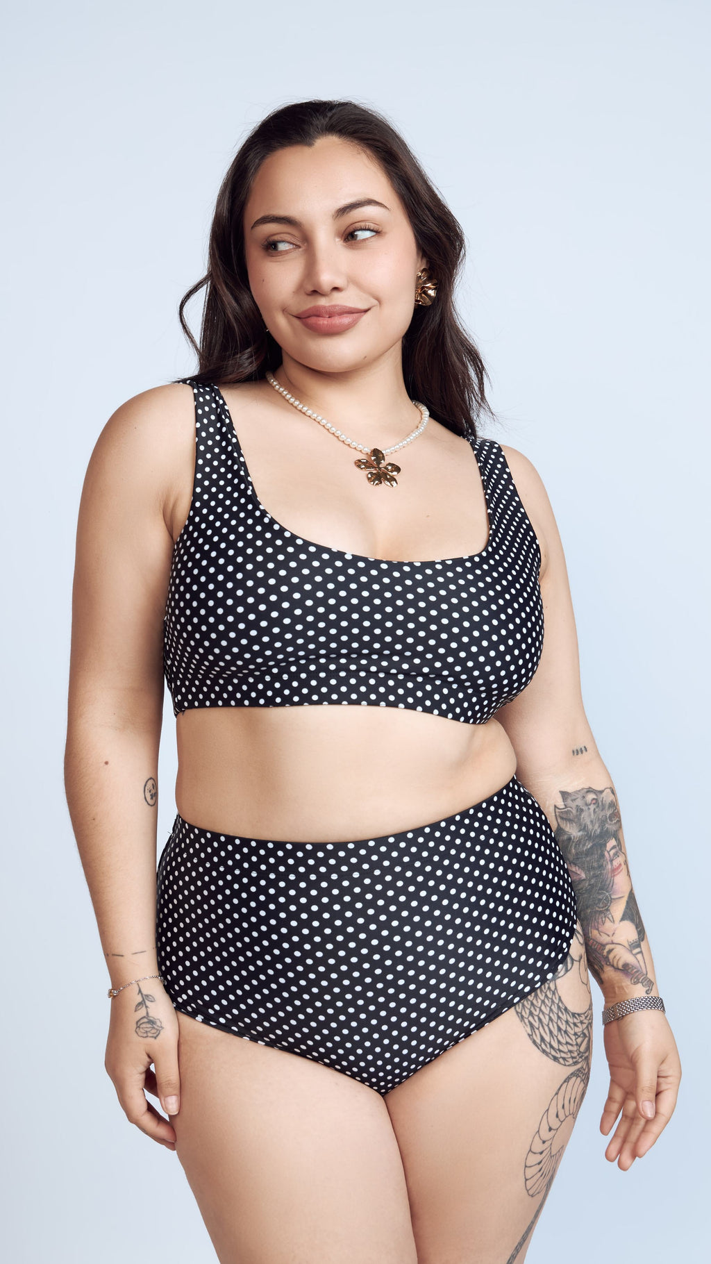 Ropa de Baño Malibu con Lunares