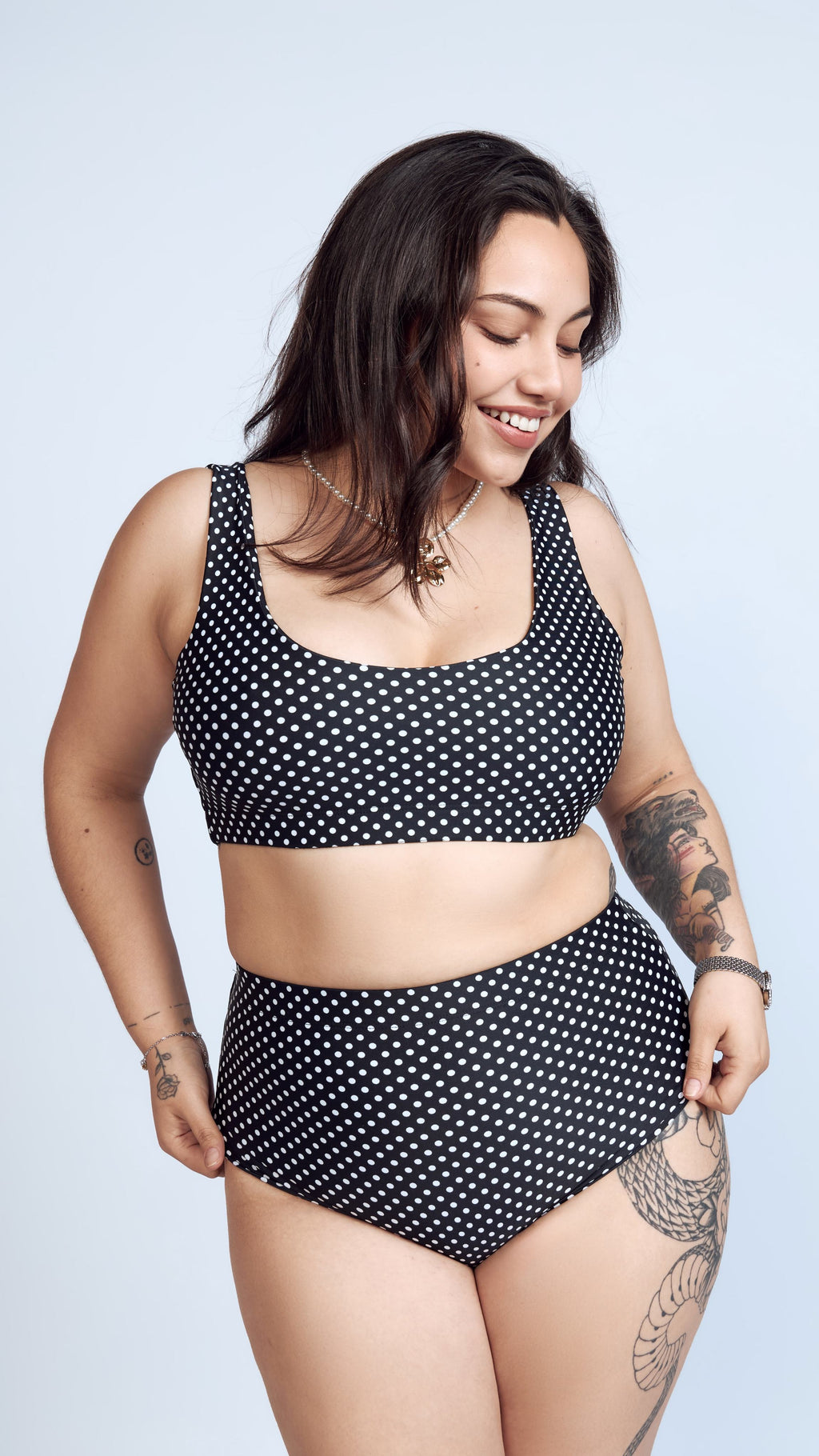 Ropa de Baño Malibu con Lunares