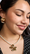 Arete Flor Dorada
