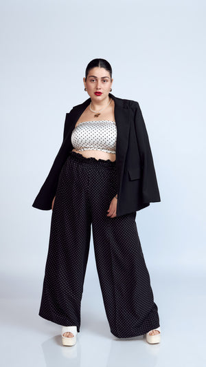 Pantalon Palazzo Polka Dots