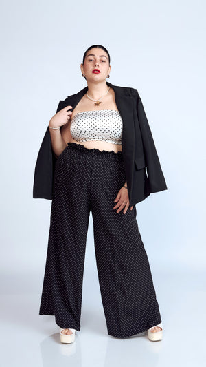 Pantalon Palazzo Polka Dots