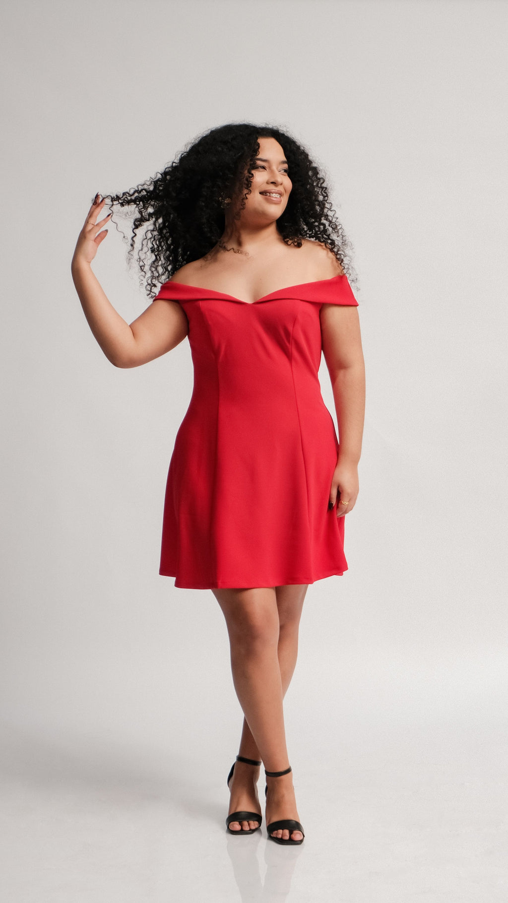 VESTIDO KORINA COLOR ROJO