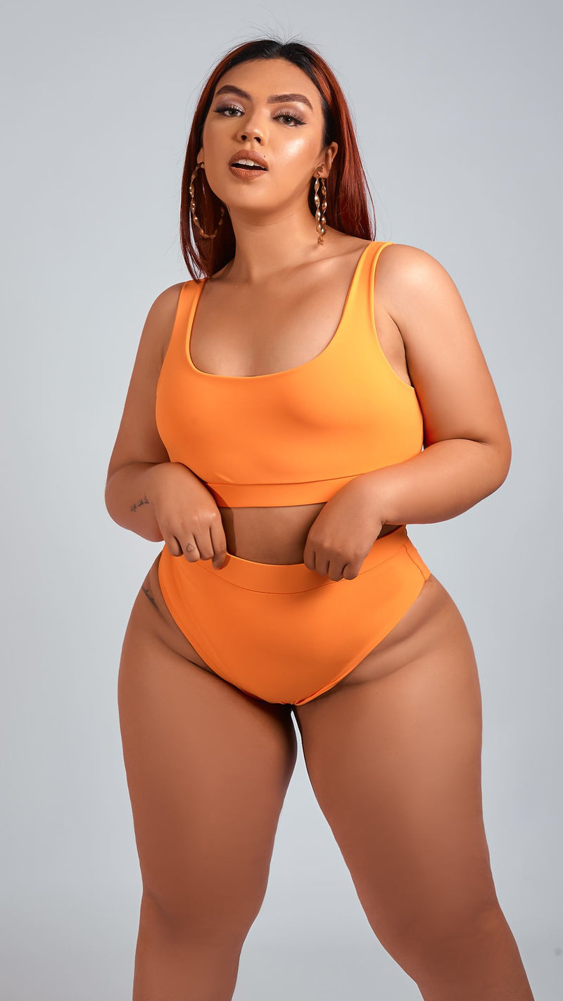 Traje de Baño Malibu Naranja
