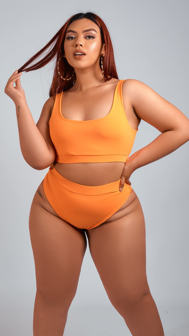 Traje de Baño Malibu Naranja